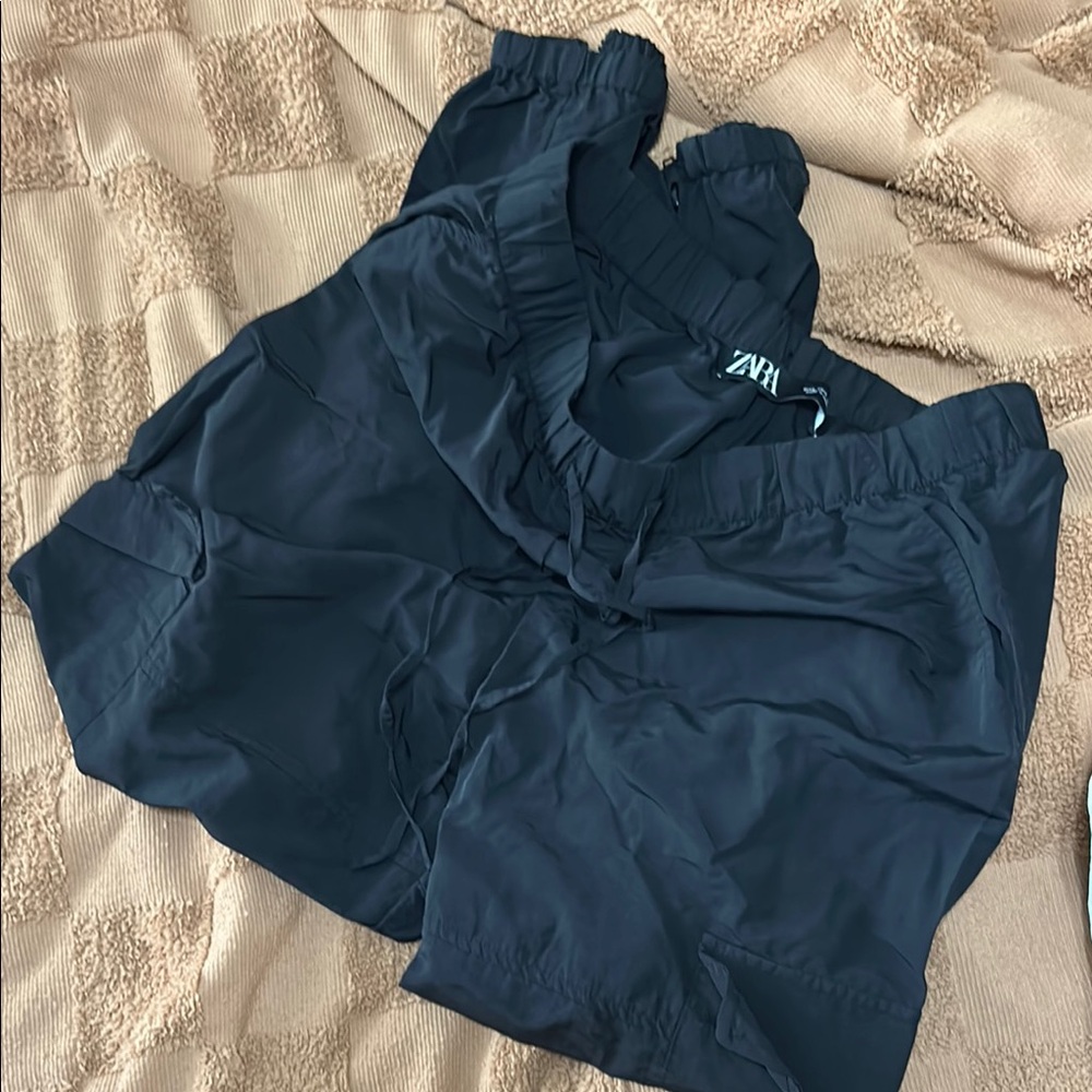 Zara Black Joggers